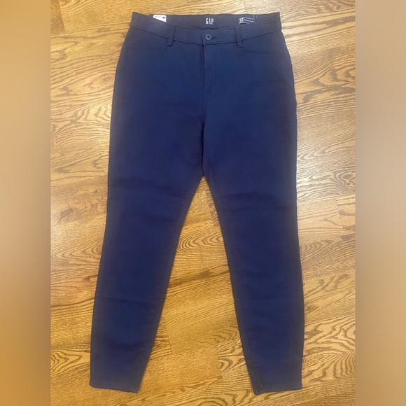GAP Stretch Skinny Pants - Size 12 - NWT - Twilight Blue - Picture 3 of 10